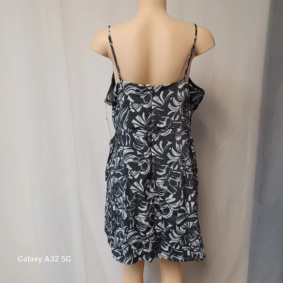 Nine West Black and White Sleeveless Sundress Size XL - Picture 4 of 13
